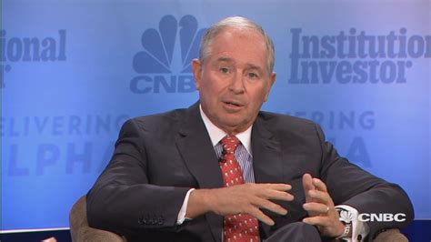 Stephen Schwarzman Delivering Alpha