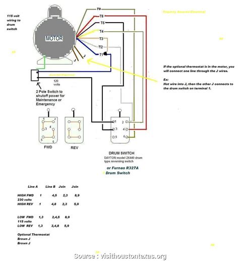 Dayton Electric Motors Wiring Diagram Download - Cadician's Blog