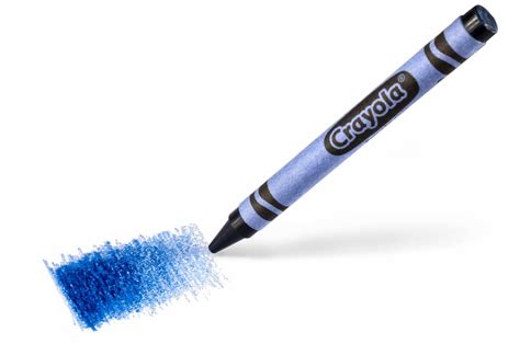 This is Crayola’s new shade of blue