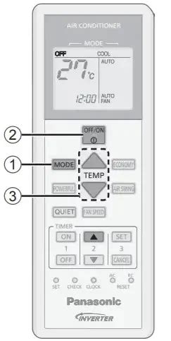 Panasonic Ac Remote Functions ( Settings Manual ) - AC Guide