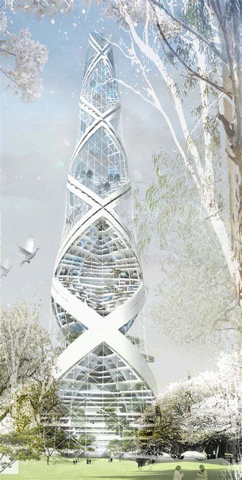 Spiral Tower – Suburbia Living in the City - eVolo | Architecture Magazine