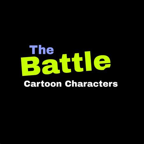 The Battle of Cartoon Characters by ElementR1 on DeviantArt