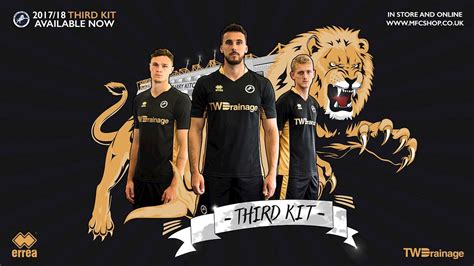 Millwall FC 17-18 Home, Away & Third Kits Released - Footy Headlines