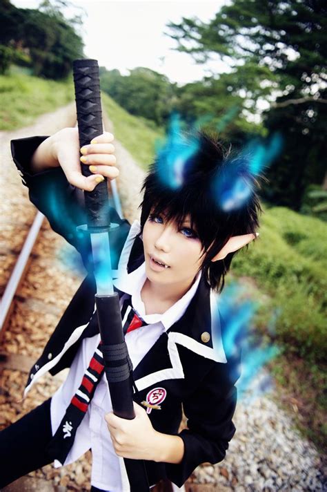 Ao no Exorcist - Rin | Exorcist cosplay, Blue exorcist cosplay, Epic cosplay