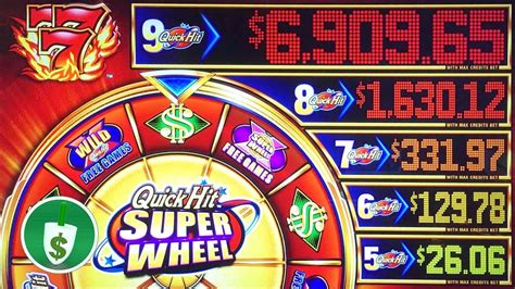 ⭐️ NEW - Quick Hit Super Wheel 3-Reel slot machine, bonus - YouTube