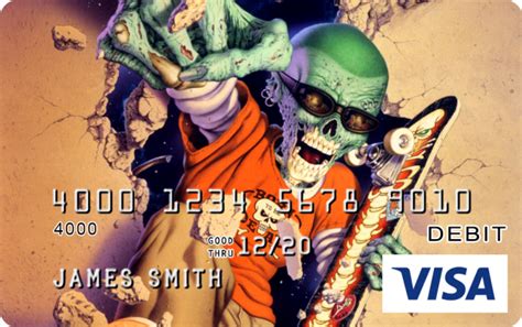 Extreme Zombies Design CARD.com Prepaid Visa® Card | CARD.com