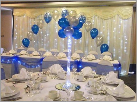 Amazing Royal Blue and Silver Wedding Decorations for Your Wedding | Silver wedding decorations ...