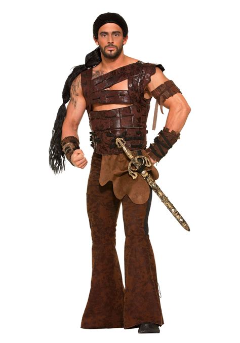 Medieval Warrior Plus Size Costume for Men