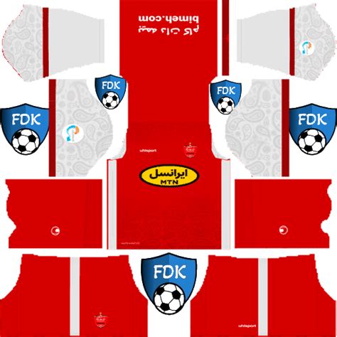 Persepolis FC DLS Kits 2023 - Dream League Soccer Kits 2023