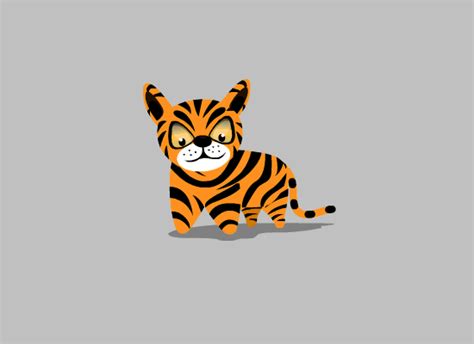 Baby Tiger Animations :: Behance