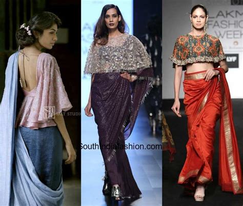 Trend Alert: CAPE BLOUSES – South India Fashion