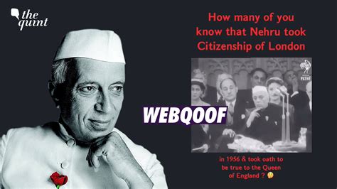 Fact-check: Video Shows Jawaharlal Nehru Receiving an Award and Not Citizenship of England