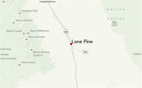 Lone Pine Location Guide