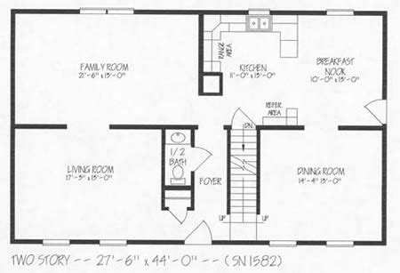 Floor Plan Detail | Hallmark Modular Homes