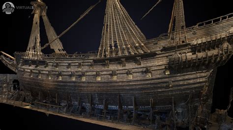 Vasa Ship - 3D model by Virtualsweden [137c0e1] - Sketchfab