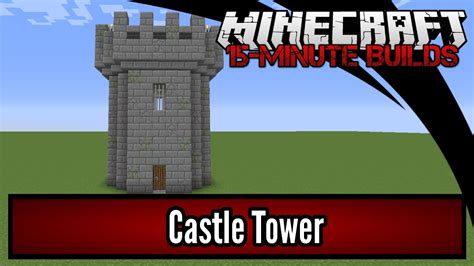 Minecraft Castle Tower