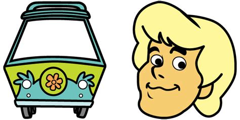 Scooby Doo Fred Jones & Mystery Machine Cursor - Sweezy Custom Cursors