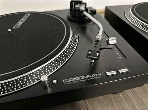 DJ Vinyl Turntables - 2x Reloop RP-4000 MK2 Direct Drive *FREE SHIPPING ...