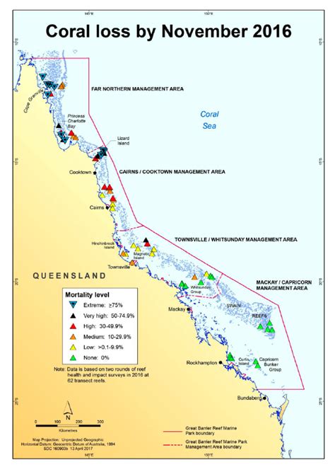 Great Barrier Reef Coral Bleaching Map Deals | www.jkuat.ac.ke