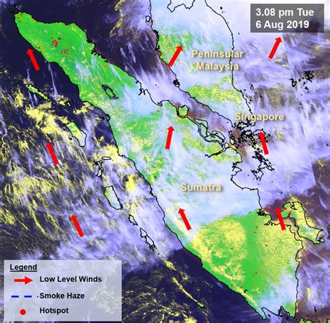 Singapore Weather Map