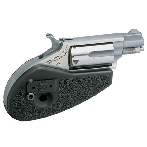 North American Arms Mini with Holster 22 WMR (22 Mag) 1.1in Stainless ...