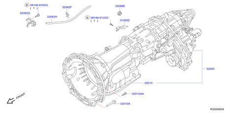 320B0-EA210 - Manual transmission. Manual transmission assembly ...