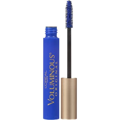 L'Oreal Paris Voluminous Original Washable Bold Eye Mascara, Cobalt Blue, 0.26 fl. oz. - Walmart ...