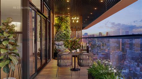 Luxury Apartment Balcony Design on Behance