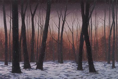 April Gornik Snowfall, 2014 oil on linen 72 x 108 inches Seascape Paintings, Nature Paintings ...