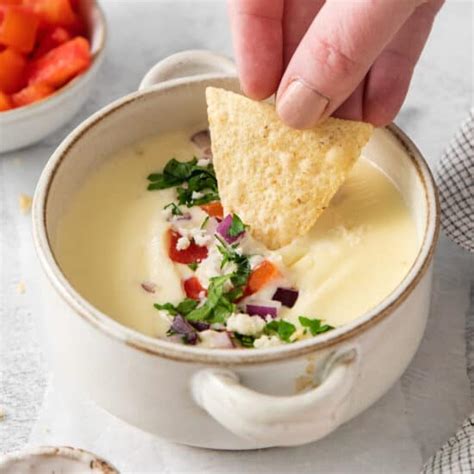 Easy Cotija Queso Dip - The Cheese Knees