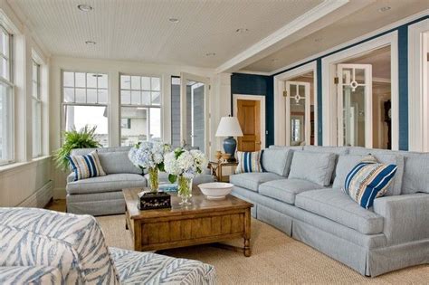 Ralph Lauren Sofa in 2019 | Family room design, Home living room, Sunroom decorating