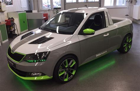 Skoda Fabia Funstar pick-up revealed ahead of Worthersee tuning festival debut - | Auto Express ...