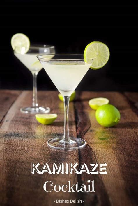 Kamikaze Cocktail - My Sister's Way - Dishes Delish