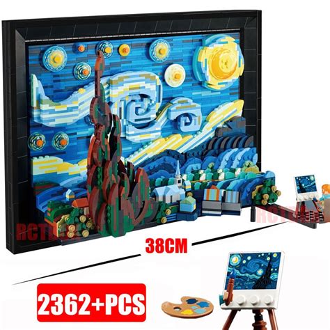 The Starry Night Lego Set – PAP Art Store