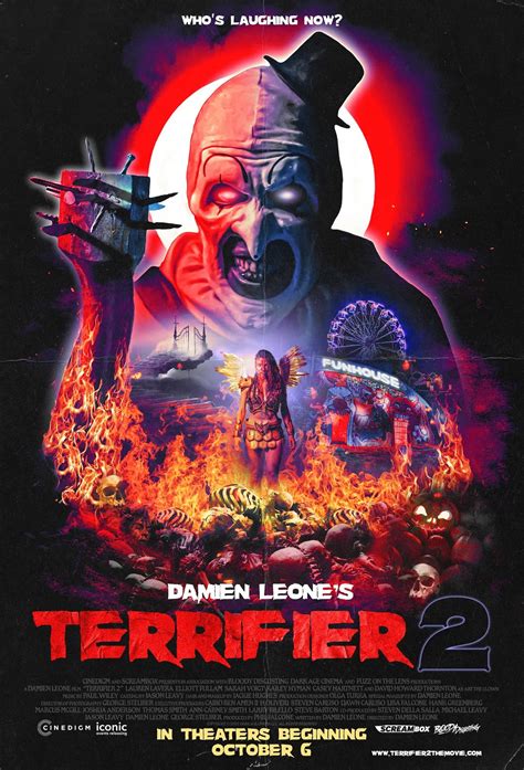 TERRIFIER 2’S POSTER TEASES CARNIVAL OF CARNAGE - THE HORROR ENTERTAINMENT MAGAZINE