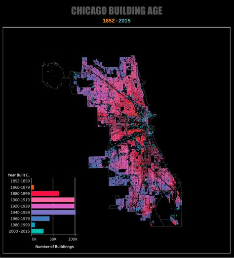 TEMPORAL MAP OF CHICAGO’S BUILDING FROM 1852 TO 2015 – Information ...