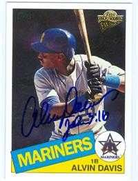 Alvin Davis autographed Baseball Card (Seattle Mariners) 2003 Topps Fan ...