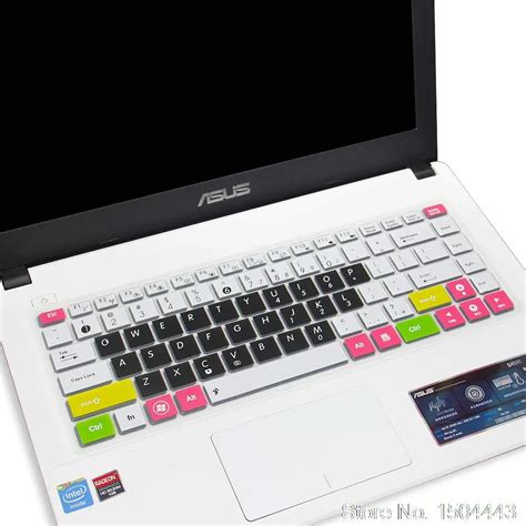 For 14 inch Asus keyboard Silicone Keyboard Cover Protector for Asus ...