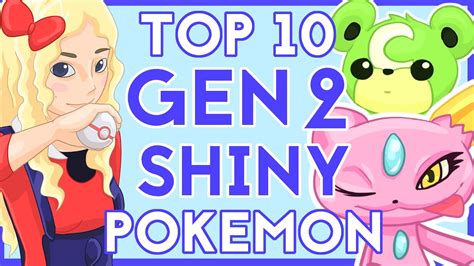 Top 10 Gen 2 Shiny Pokemon - YouTube