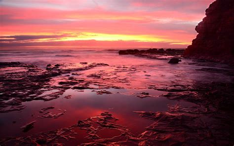 landscape, Water, Beach, Sunrise, Australia Wallpapers HD / Desktop and ...