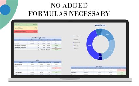 Monthly Budget Excel Template Instant Download - Etsy