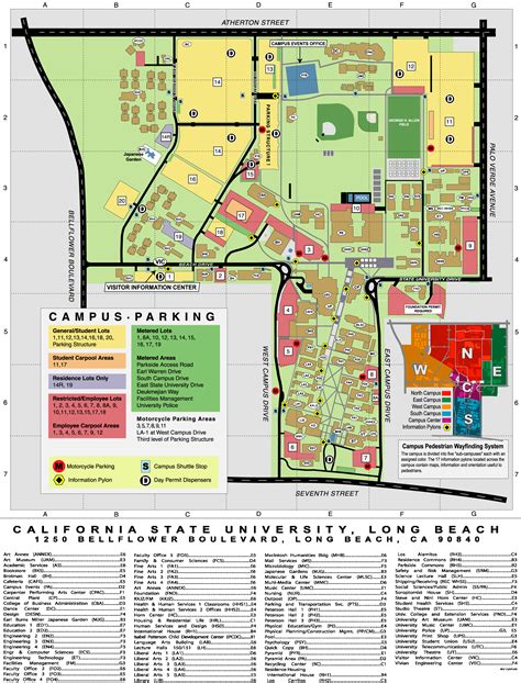 Long Beach Campus Map