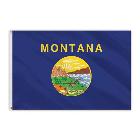 Montana Outdoor Spectramax Nylon Flag - 8'x12' - ValleyForge-Flag.com