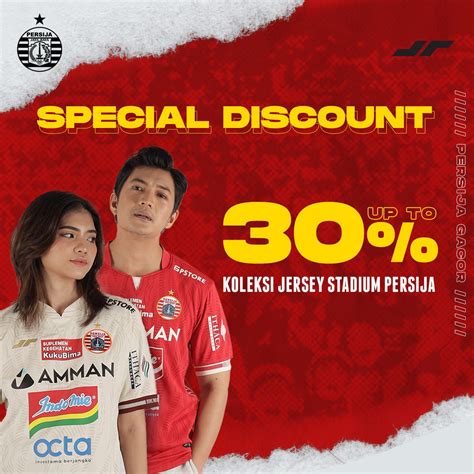 Persija Jakarta on Twitter: "Dapatkan Special Bundling untuk Jersey Persija Player Issue 2022 ...