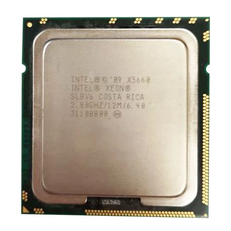 Intel Xeon Processor X5660 2.8Ghz PC Server CPU 12M LGA 1366 Server Six Core x5660 CPU-in CPUs ...