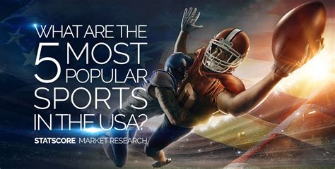 What are the 5 most popular sports in the USA? | STATSCORE - News Center