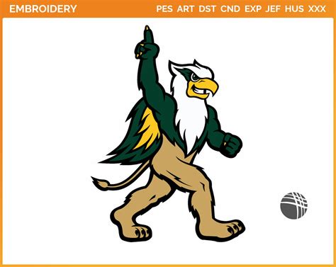 William and Mary Tribe - Mascot Logo (2004) - College Sports Embroidery ...