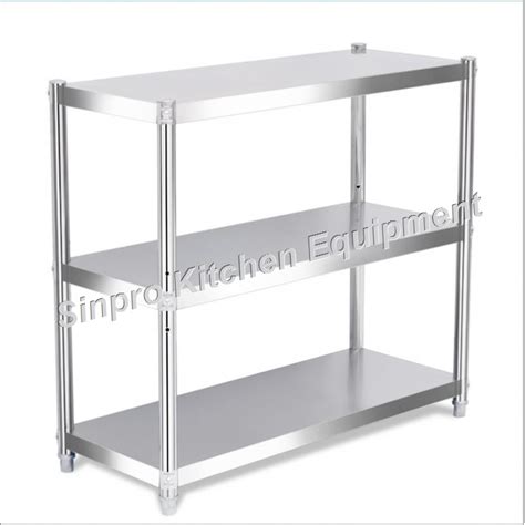 Assemble High Quality Three Layer Stainless Steel Kitchen Rack Shelf