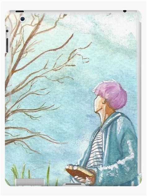 "Jimin Spring Day BTS Watercolor Painting" iPad Cases & Skins by ...