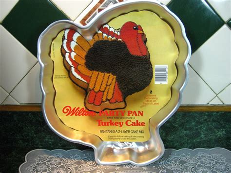 Vintage Cake Pan: Wilton Turkey Cake Pan